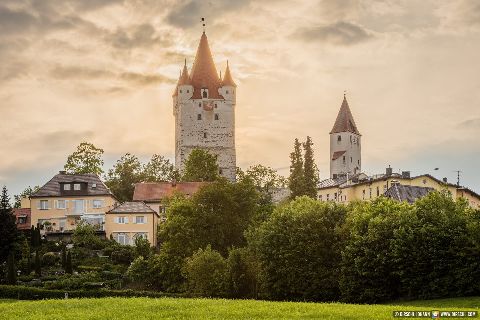 Gemeinde Haag Landkreis Mühldorf Schlossturm Burg Turm (Dirschl Johann) Deutschland MÜ